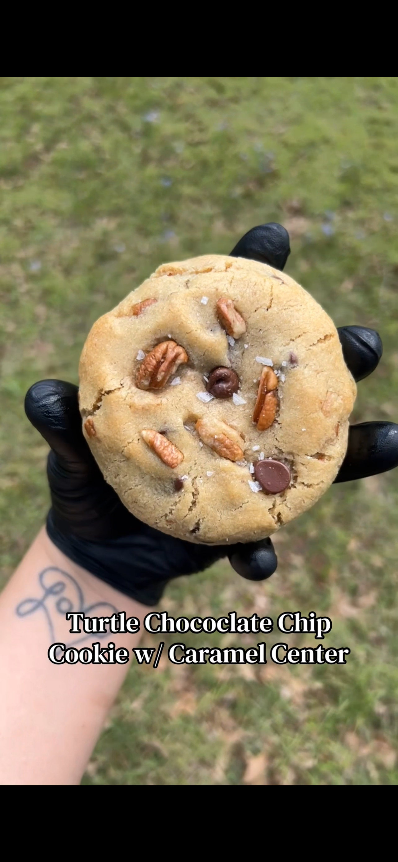 Chocolate Chip Turtle Cookie