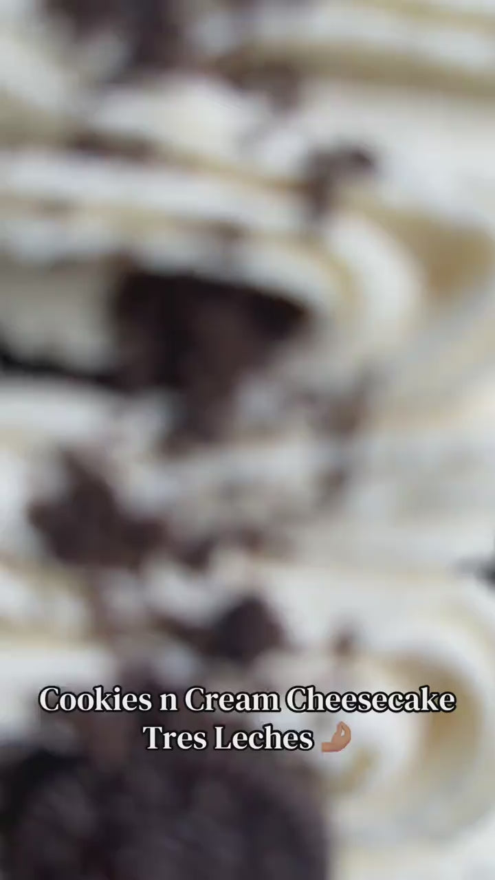 Cookies N Cream Cheesecake Tres Leches