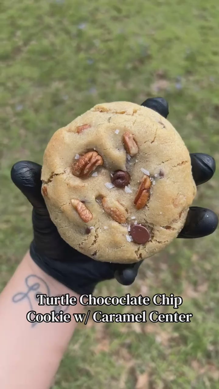 Chocolate Chip Turtle Cookie