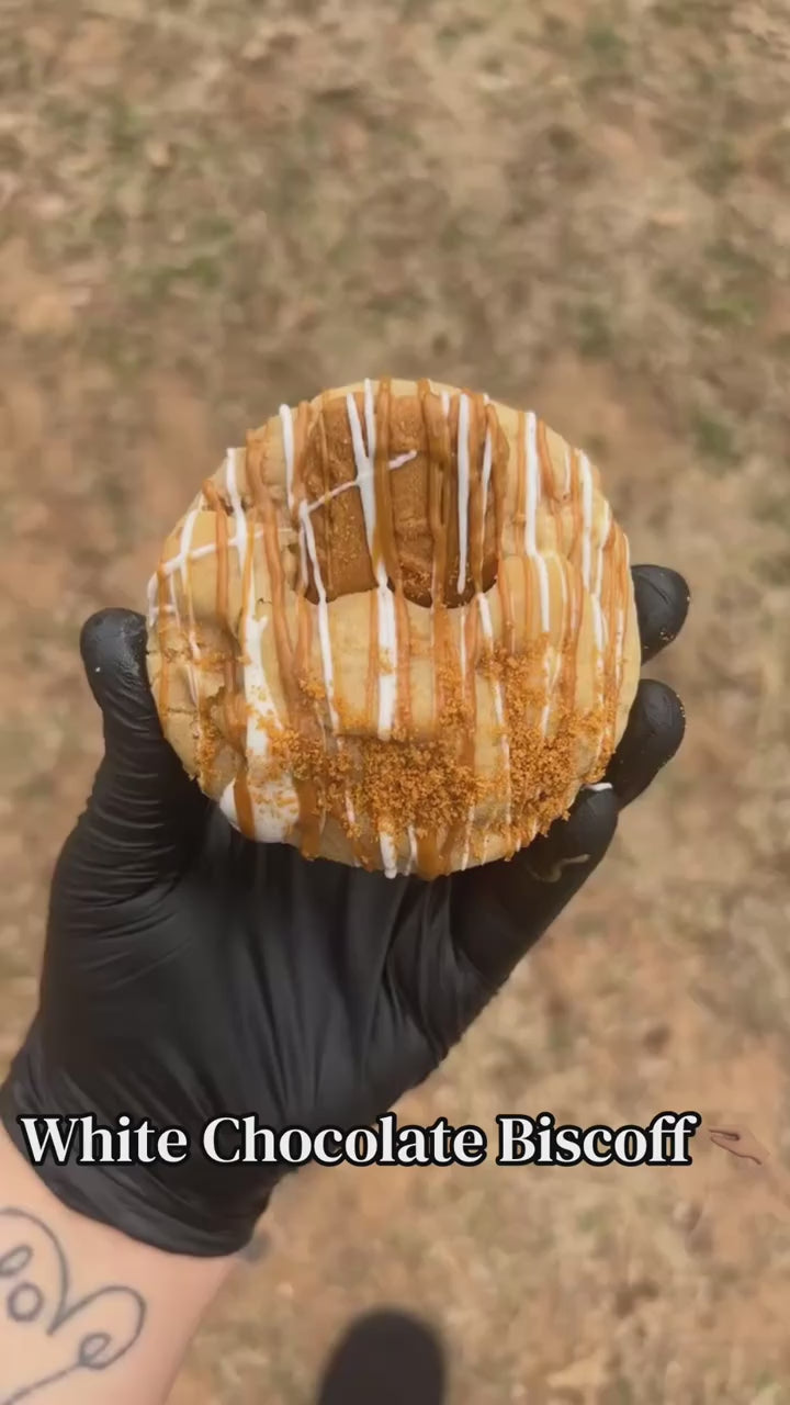 White Chocolate Biscoff Cookie